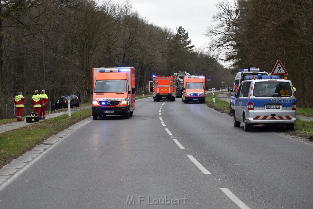 Schwerer VU Krad Pkw Koeln Porz Eil Grengeler Mauspfad P133.JPG - Miklos Laubert